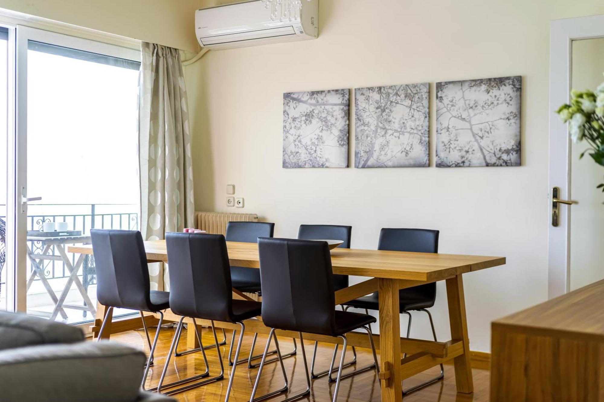 Bright Central Apartment With Splendid Sea View! Халкида Экстерьер фото